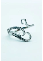Anillo Tentáculos de Pulpo en Plata 2