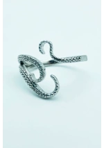 Anillo Tentáculos de Pulpo en Plata 4