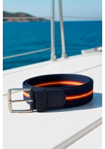 Navy blue belt with Spanish flag 2