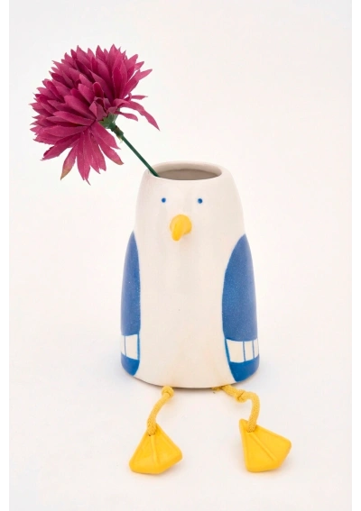 Florero Gaviota de Cerámica de Batela D8216