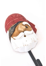 Wooden Pirate Wall Hook of Batela D8599 4