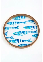 Enamel Fish Tray of Batela D8385 5