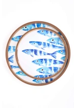 Bandeja Peces Esmaltada Batela D8385 9