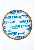 Enamel Fish Tray of Batela D8385 6