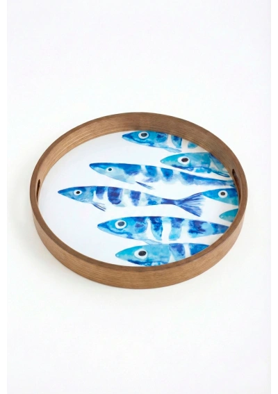 Enamel Fish Tray of Batela D8385
