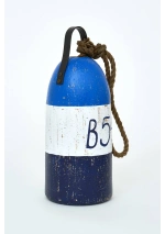 Blue B54 Wood Buoy by Batela D2906 2