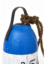 Blue B54 Wood Buoy by Batela D2906 6