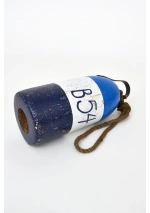 Blue B54 Wood Buoy by Batela D2906 7