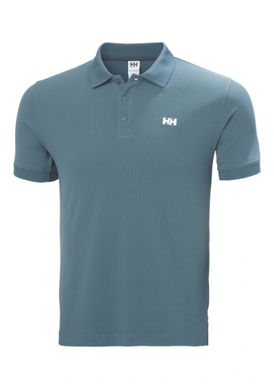 Washed navy Helly Hansen Driftline quick dry polo shirt 50584 601