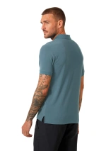 Washed navy Helly Hansen Driftline quick dry polo shirt 50584 601 back 2