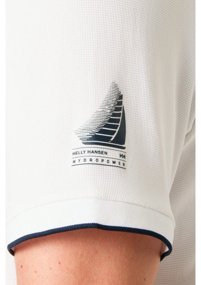 Helly Hansen Ocean 6 Polo 34367 002 white logo