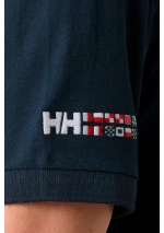Helly Hansen Messina Polo 54540 599 navy blue sleeve logo