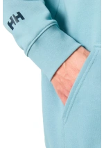 Helly Hansen Shoreline Hoodie 54546 561 windy blue pocket