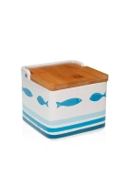 Salero Peces Oceanic de cerámica 21440588
