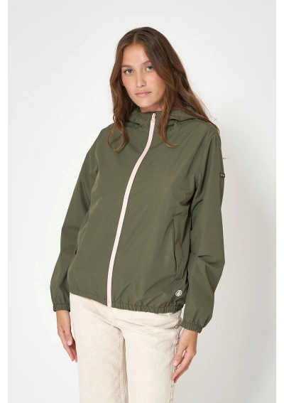 Batela Women's Heat-Sealed Raincoat C3216 dusty olive