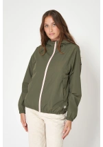 Batela Women's Heat-Sealed Raincoat C3216 dusty olive