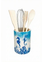 Seahorse Kitchen Utensil Jar 027041