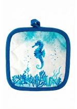 Set Manopla y Agarrador Caballitos Mar 027844 2