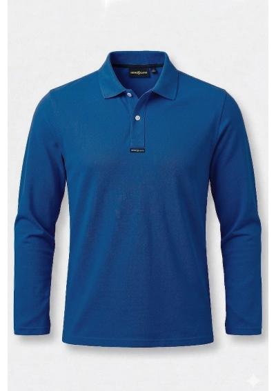 Polo Henri Lloyd Manga Larga Fast Dri cygnet blue