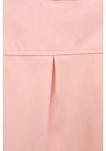 Batela Baby Anchor Button Raincoat C3166 impatiens pink 5