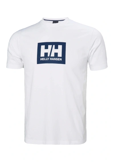 Camiseta Helly Hansen Box 2.0 54597 001 blanca