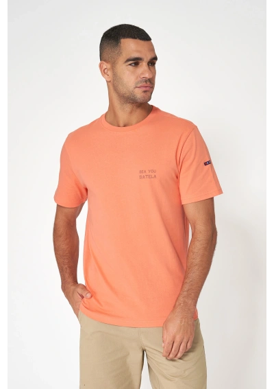 Batela Sea You Graphic Nautical T-Shirt A1841 Fresh salmon 2
