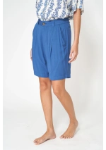Batela Women's Ecovero Viscose Twill Shorts A1880 HD 3