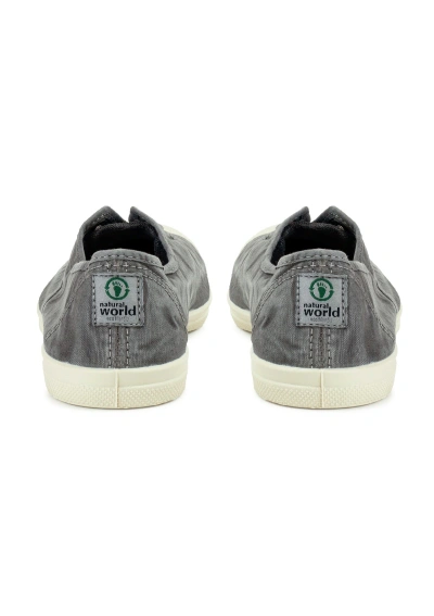 Zapatilla Old Lavanda de Natural World para Mujer 102E 623 gris 2
