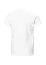 Camiseta Helly Hansen logo junior blanca 41709 2