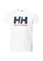 Camiseta Helly Hansen logo junior blanca 41709