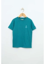 Camiseta Marinero y Sirena Batela para Niño N1954 TX teal