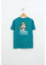 Camiseta Marinero y Sirena Batela para Niño N1954 TX teal 2