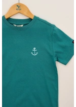Camiseta Marinero y Sirena Batela para Niño N1954 TX teal 5