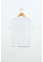 Camiseta con Bolsillo de Ola Batela para Niño N1955 blanca 2