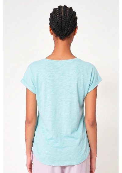 Camiseta Algas Batela de Algodón Slub A2620 cg clear water 2