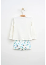 Batela Baby Jellyfish Print UPF 50+ Two-Piece Rash Guard Set B2618 2