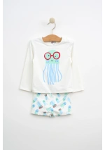 Batela Baby Jellyfish Print UPF 50+ Two-Piece Rash Guard Set B2618