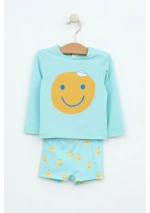 Batela Baby Smile Rash Guard Set | UPF 50+ Two-Piece
