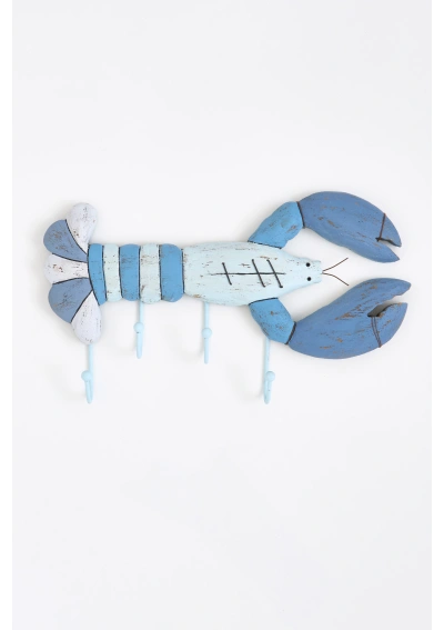 Blue Lobster Coat Rack by Batela D8578