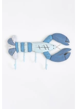 Blue Lobster Coat Rack by Batela D8578