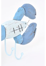 Blue Lobster Coat Rack by Batela D8578 2