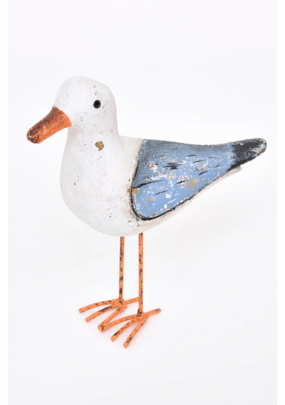 Figura Gaviota de Madera y Metal de Batela D8265