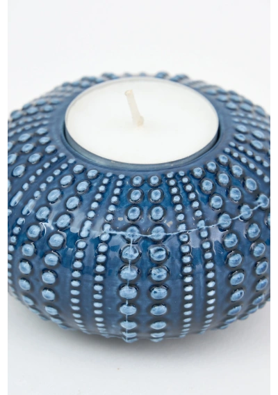 Ceramic Sea Urchin Candle Holder by Batela D7898 2