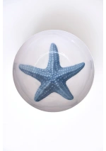Bowl Estrella de Mar de metal de Batela D0717