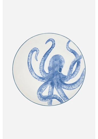 Plato Grande Pulpo Gres de Batela D8348
