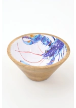 Bowl Madera esmaltada Langosta de Batela D7862