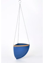 Blue Boat Hanging Planter by Batela D8620 3