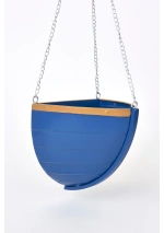 Blue Boat Hanging Planter by Batela D8620 5