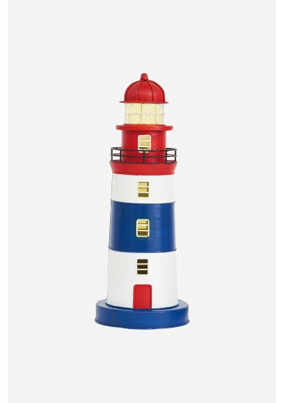 Tricolor Lighthouse Lamp by Batela D2542