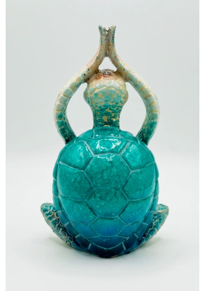 Zen Turtle Figure made of resin model 2 back